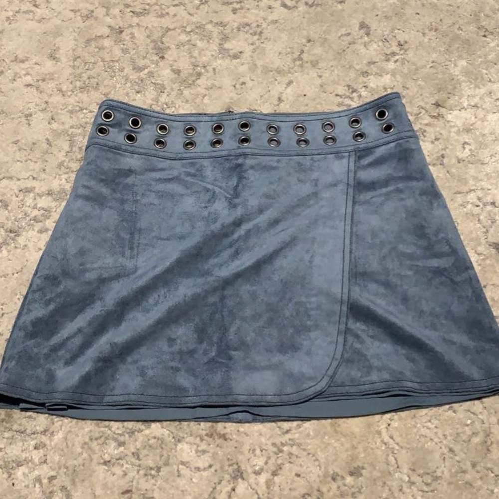 BCBG Velvet Mini Skirt